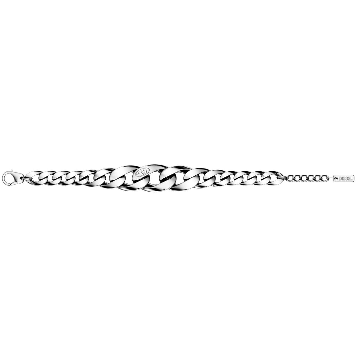 DIESEL Unisex Armband Oval D Logo