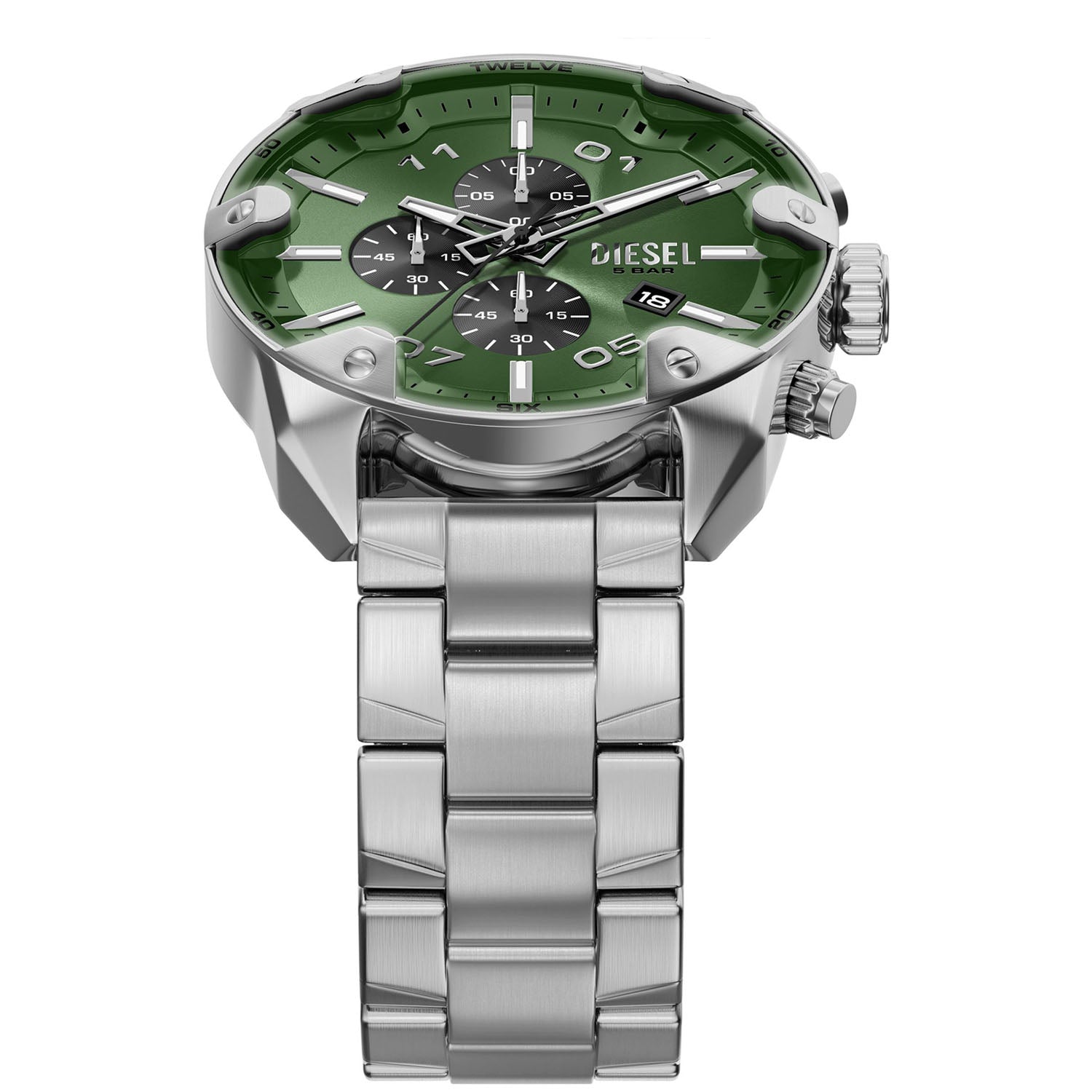 DIESEL Herrenuhr Spiked