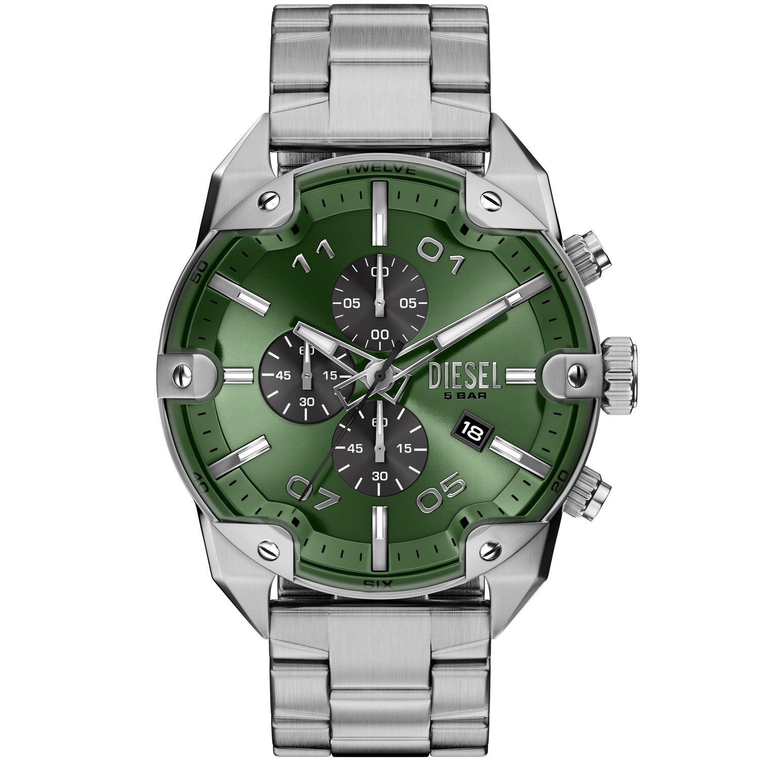 DIESEL Herrenuhr Spiked