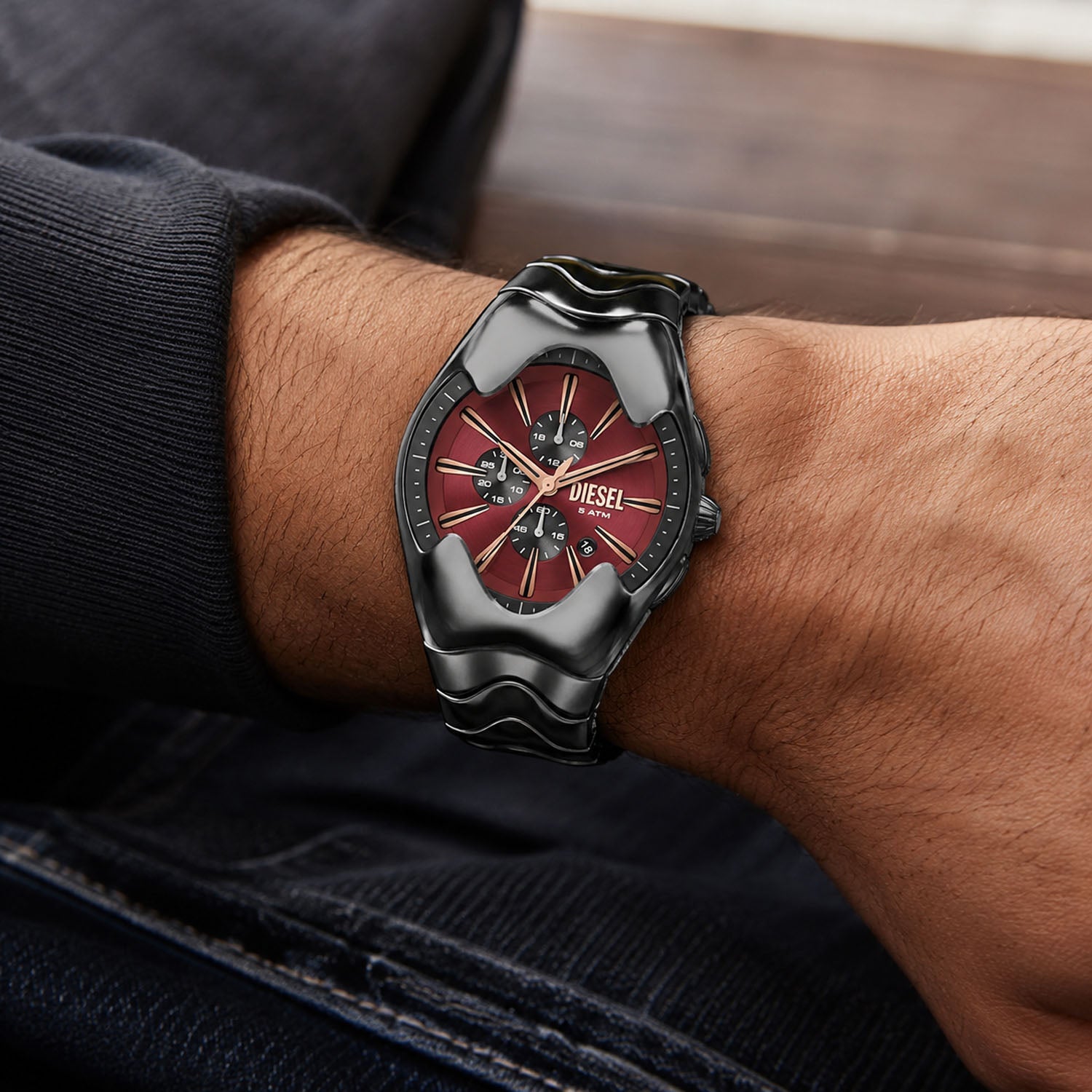 DIESEL Herrenuhr Chronograph Mercurial