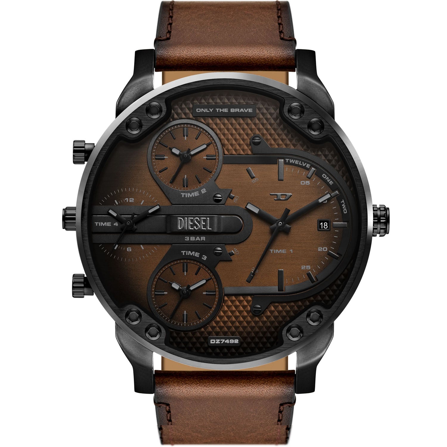 DIESEL Herrenuhr Mr. Daddy Slim
