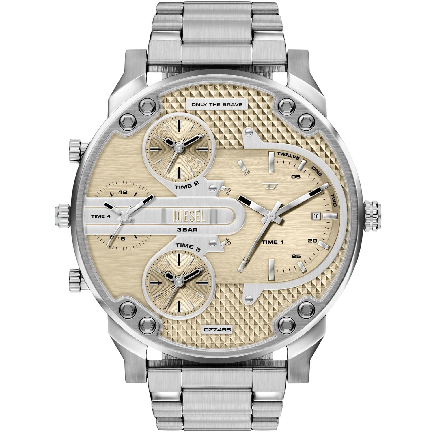 DIESEL Herrenuhr Mr. Daddy Slim