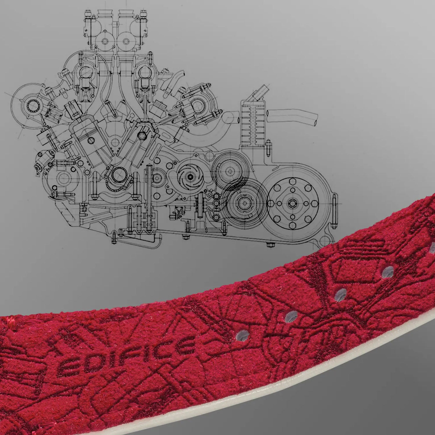 CASIO EDIFICE x HONDA SOSPENSIONE Herrenuhr