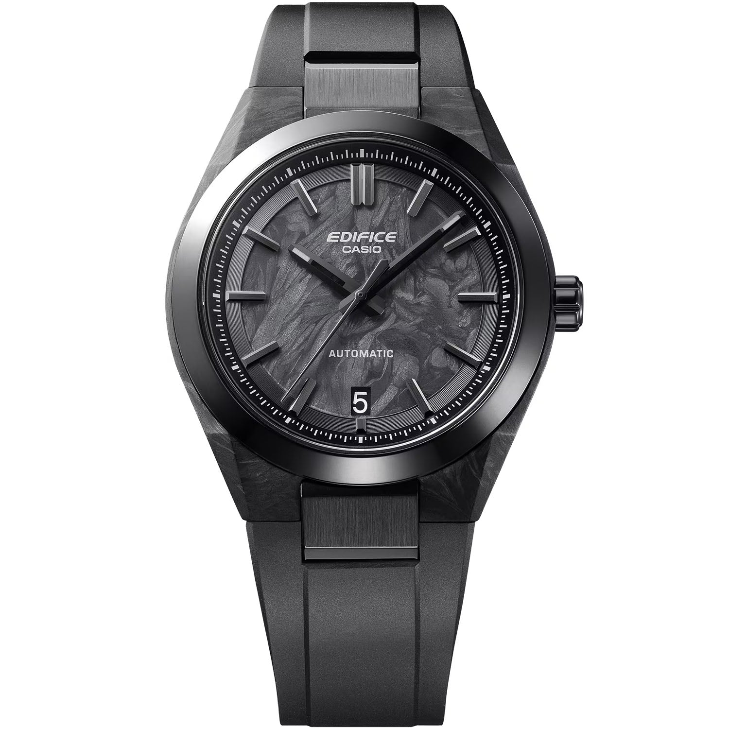 CASIO EDIFICE Carbon Automatik Herrenuhr