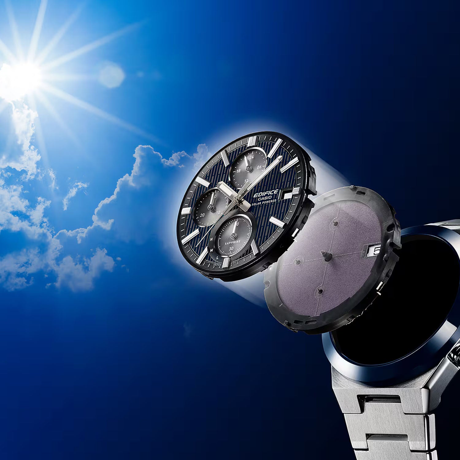 CASIO Edifice Solar Chronograph Herrenuhr