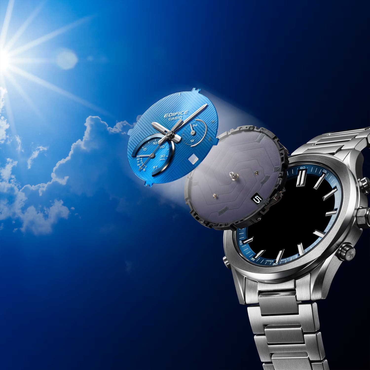 CASIO EDIFICE Smartphone-Link Solar Herrenuhr