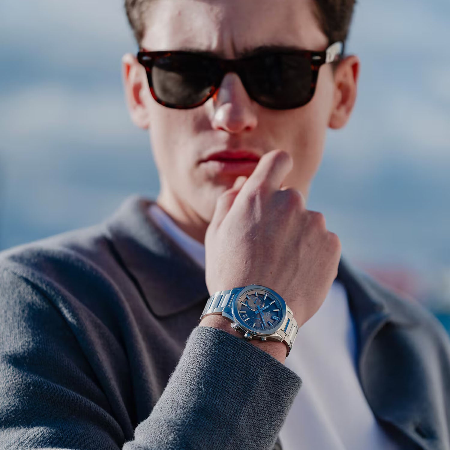 CASIO EDIFICE Smartphone-Link Solar Herrenuhr