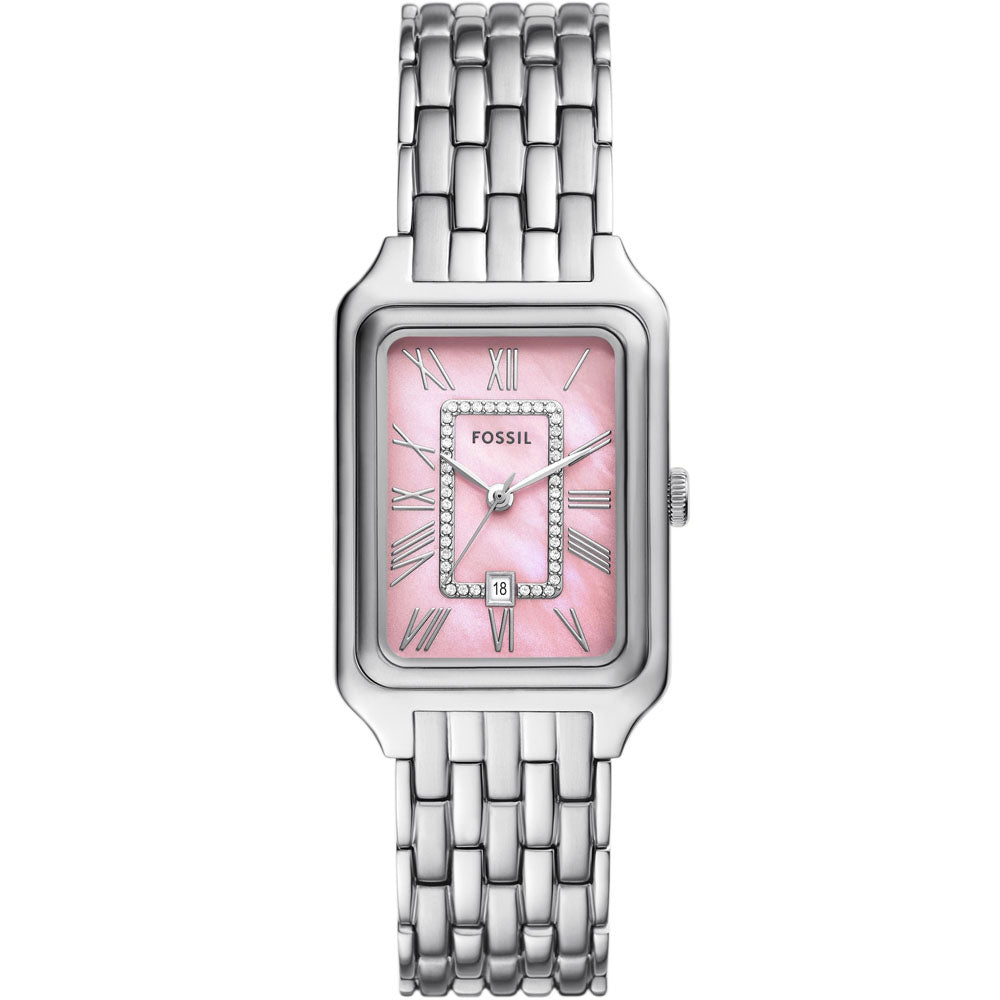 Fossil Raquel Armbanduhr Damen Fossil Silber Fossil Damenuhr