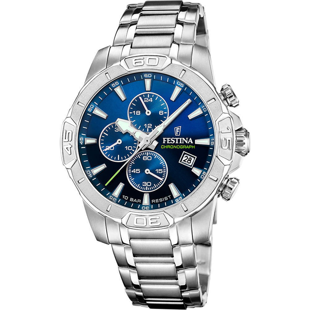 Festina Herrenuhr Timeless Chronograph