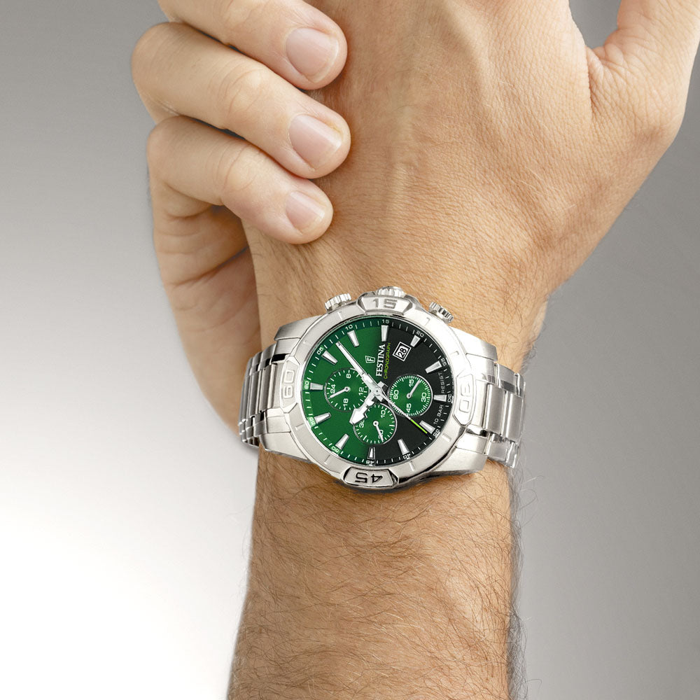 Festina Herrenuhr Timeless Chronograph