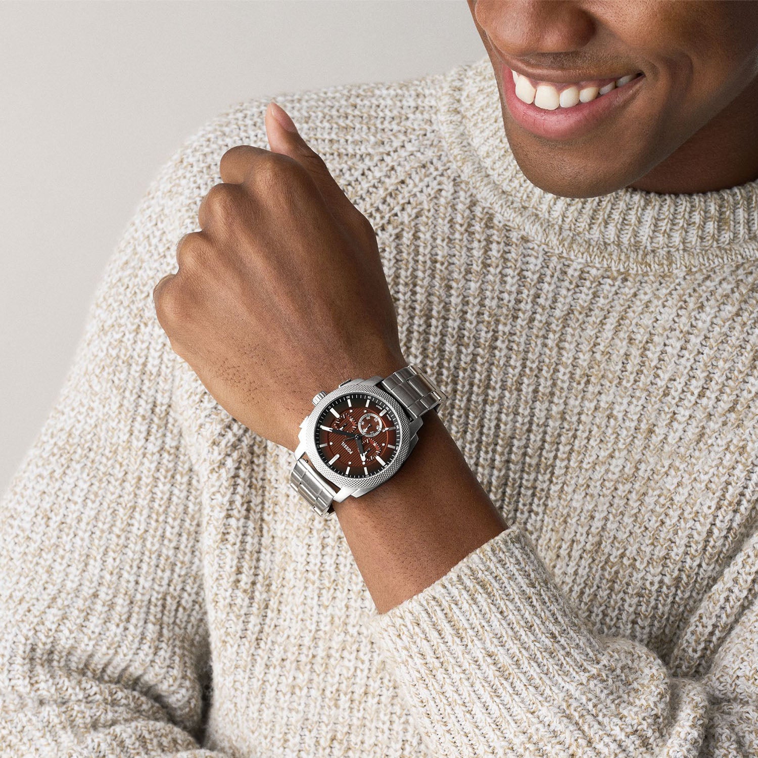 Fossil Herrenuhr Machine Chronograph