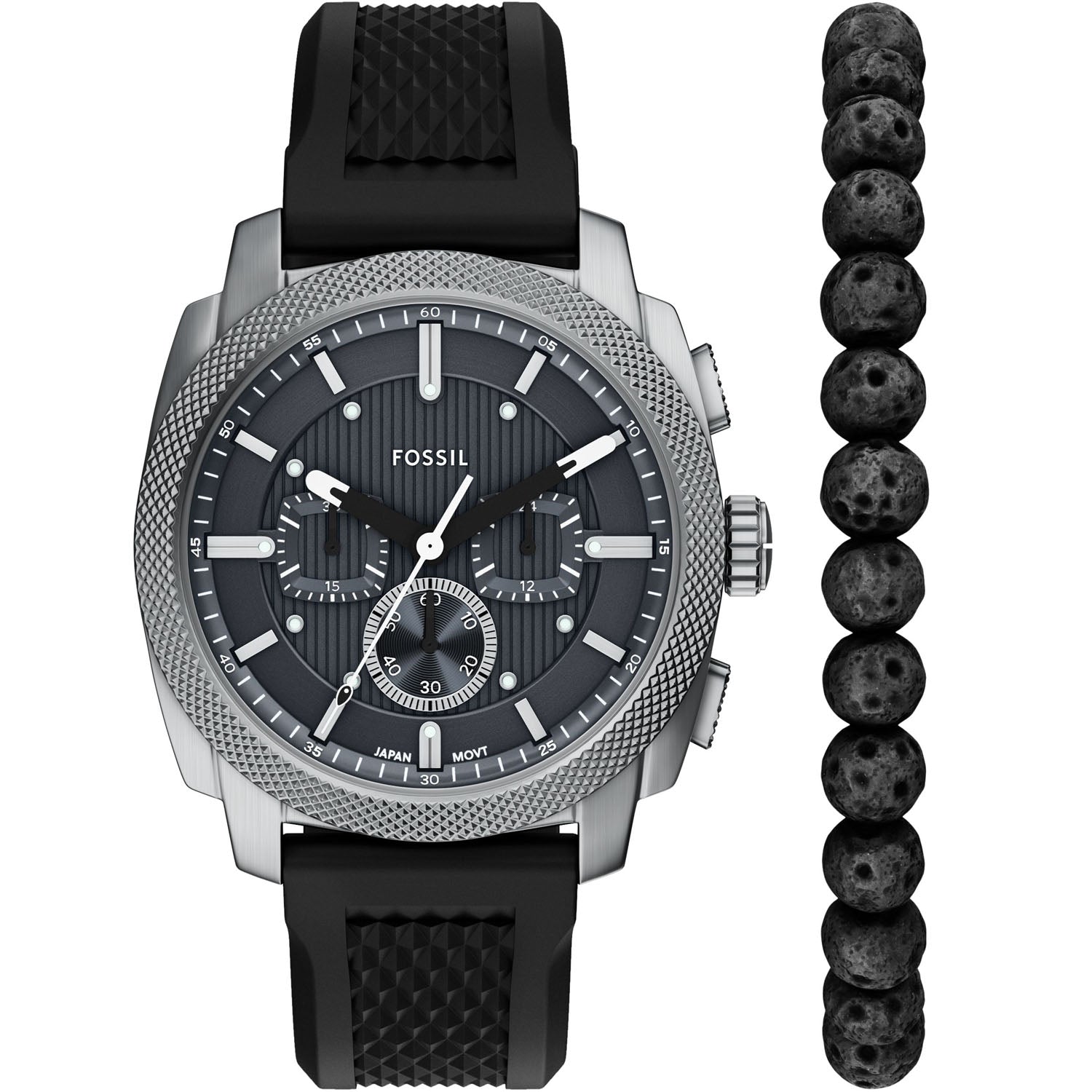 Fossil Herrenuhr Machine Chronograph Holiday Set