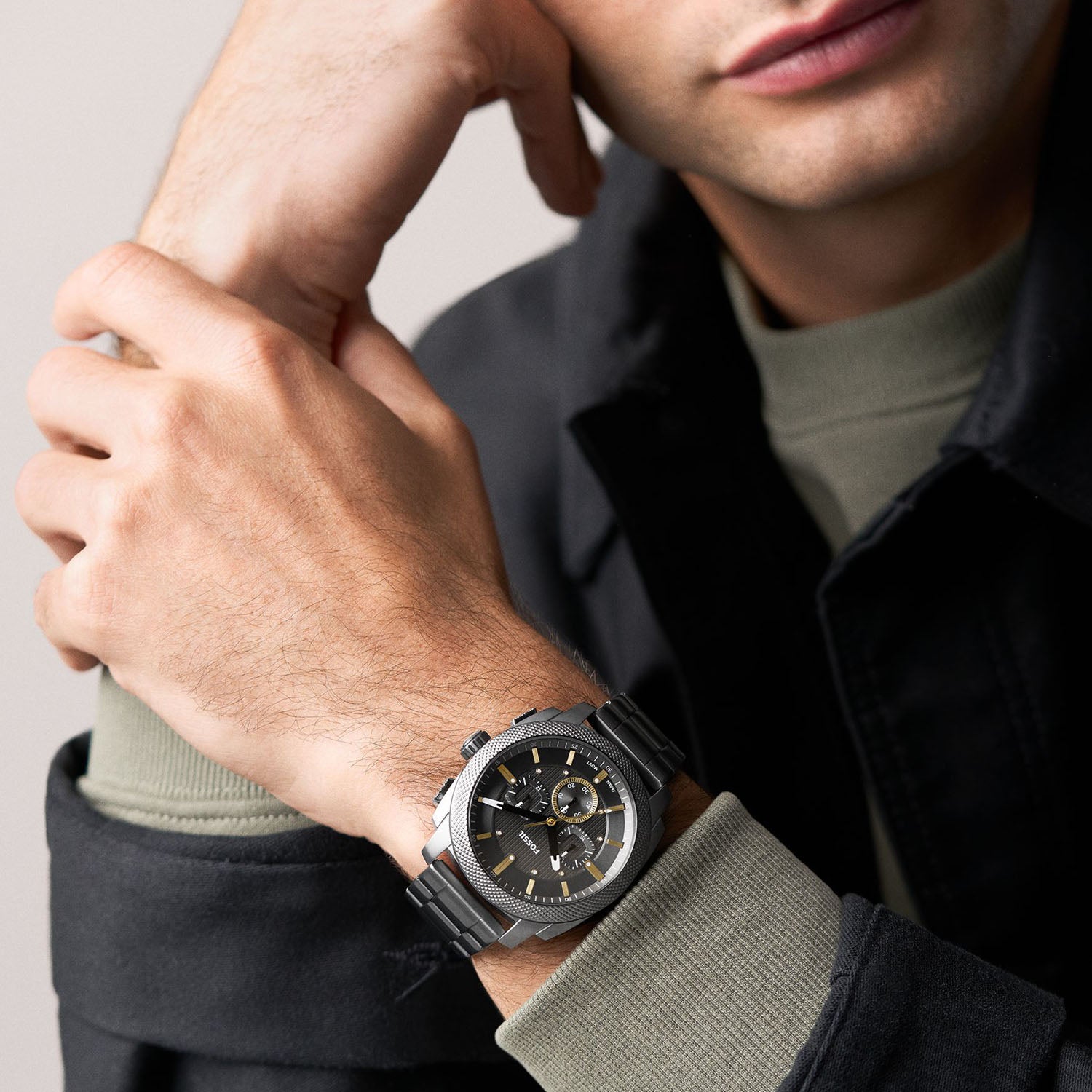 Fossil Herrenuhr Machine Chronograph