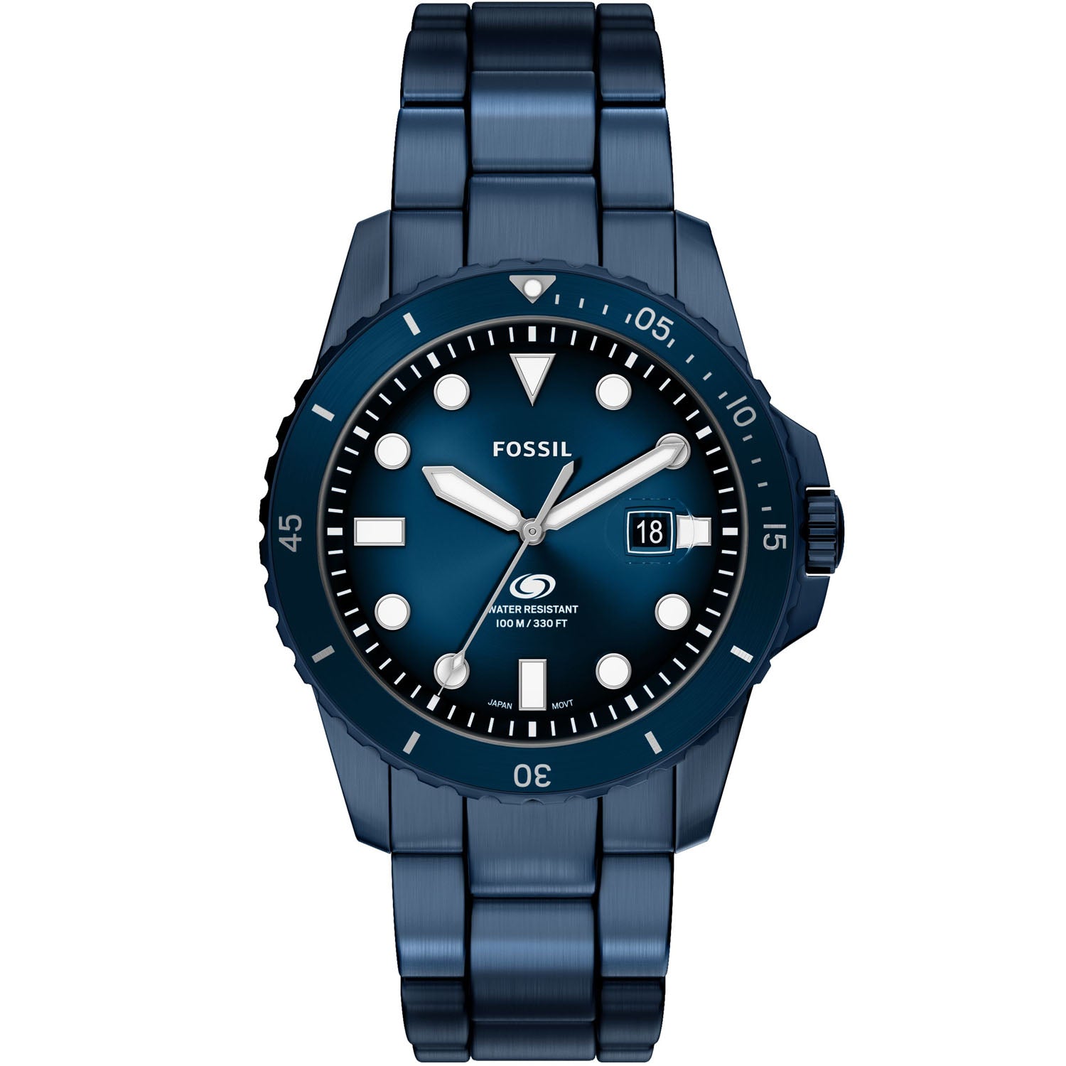 Fossil Herrenuhr Blue
