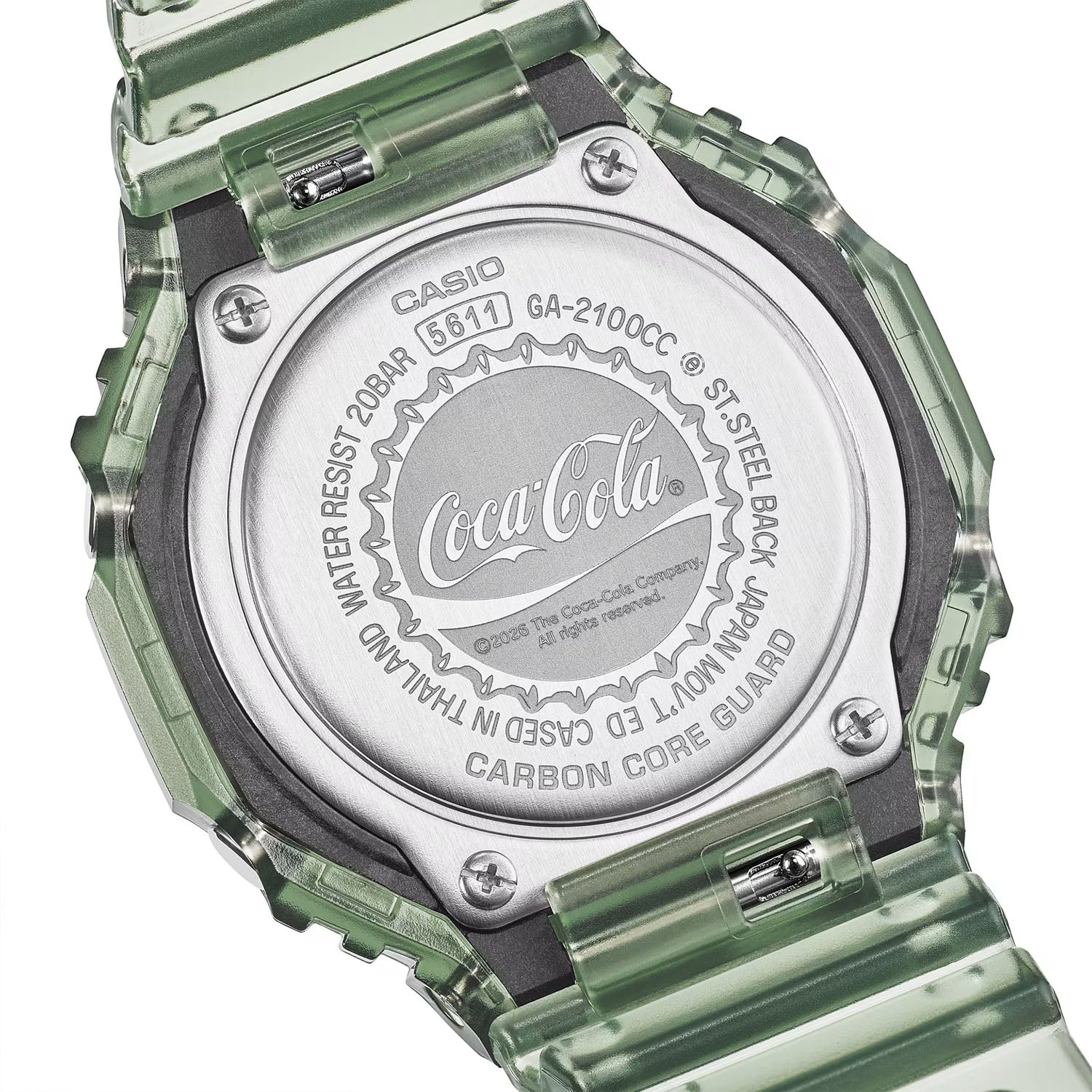 CASIO G-SHOCK x Coca-Cola® GA-2100 Limited Edition Uhr