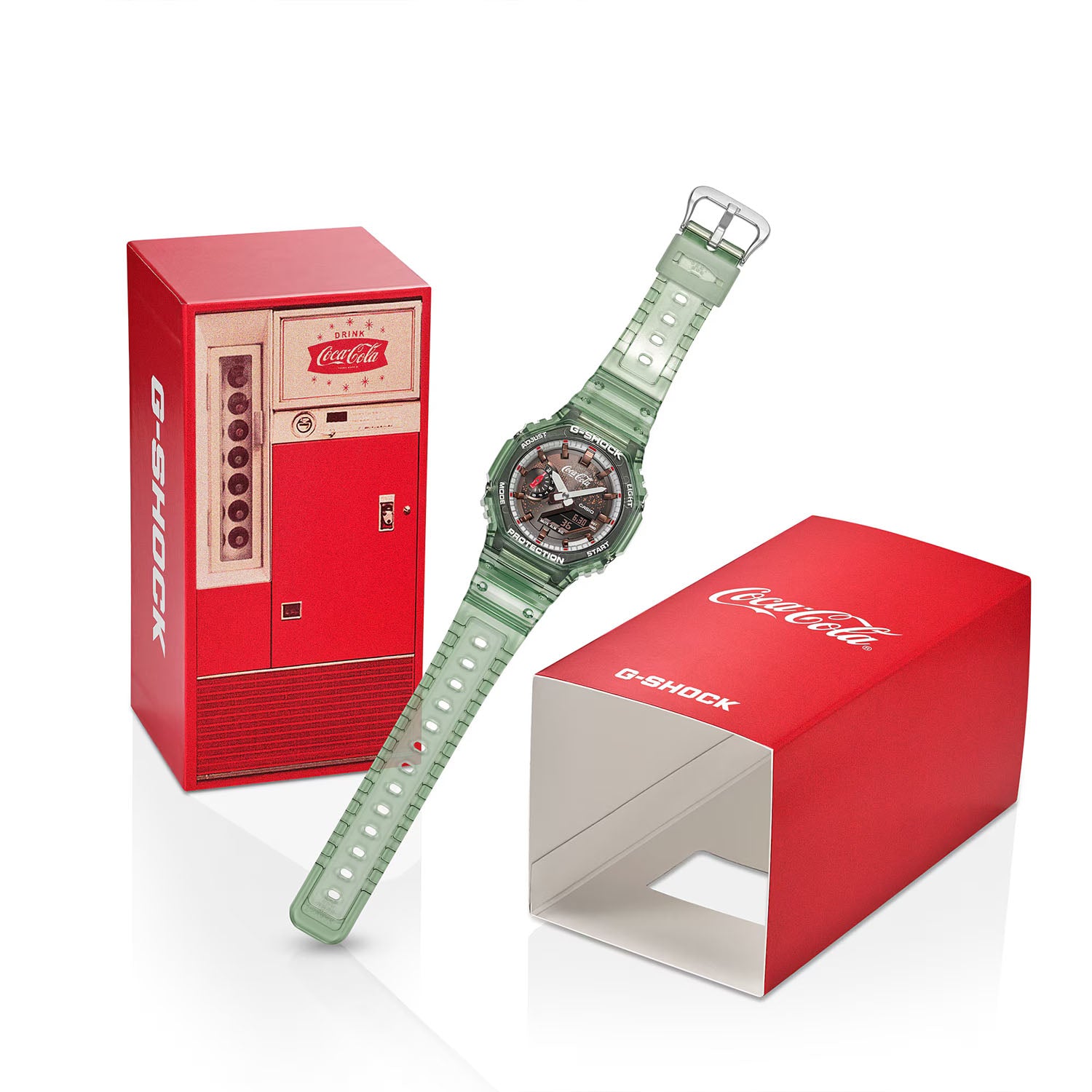 CASIO G-SHOCK x Coca-Cola® GA-2100 Limited Edition Uhr
