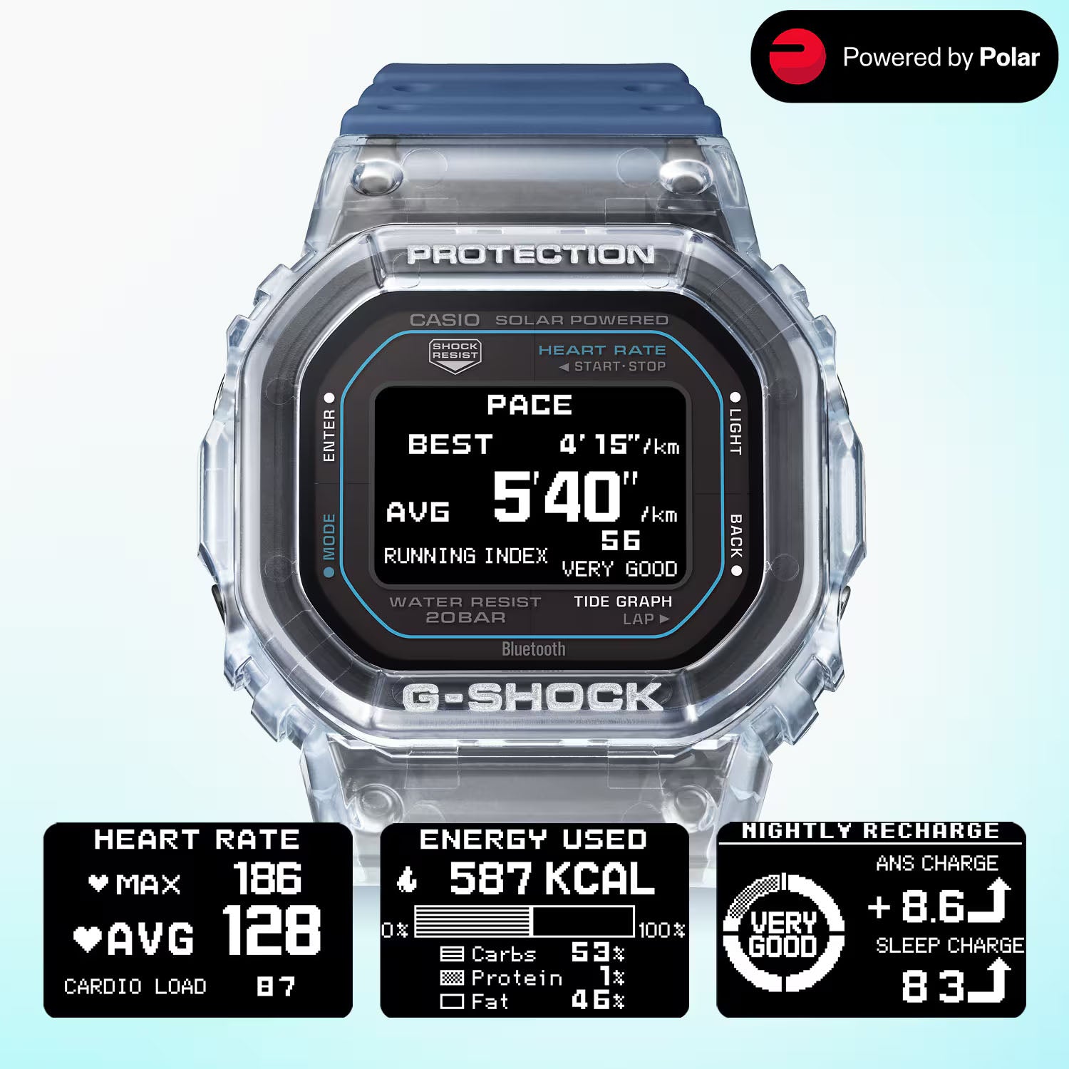 CASIO G-SHOCK G-LIDE GBX-H5600 Herrenuhr