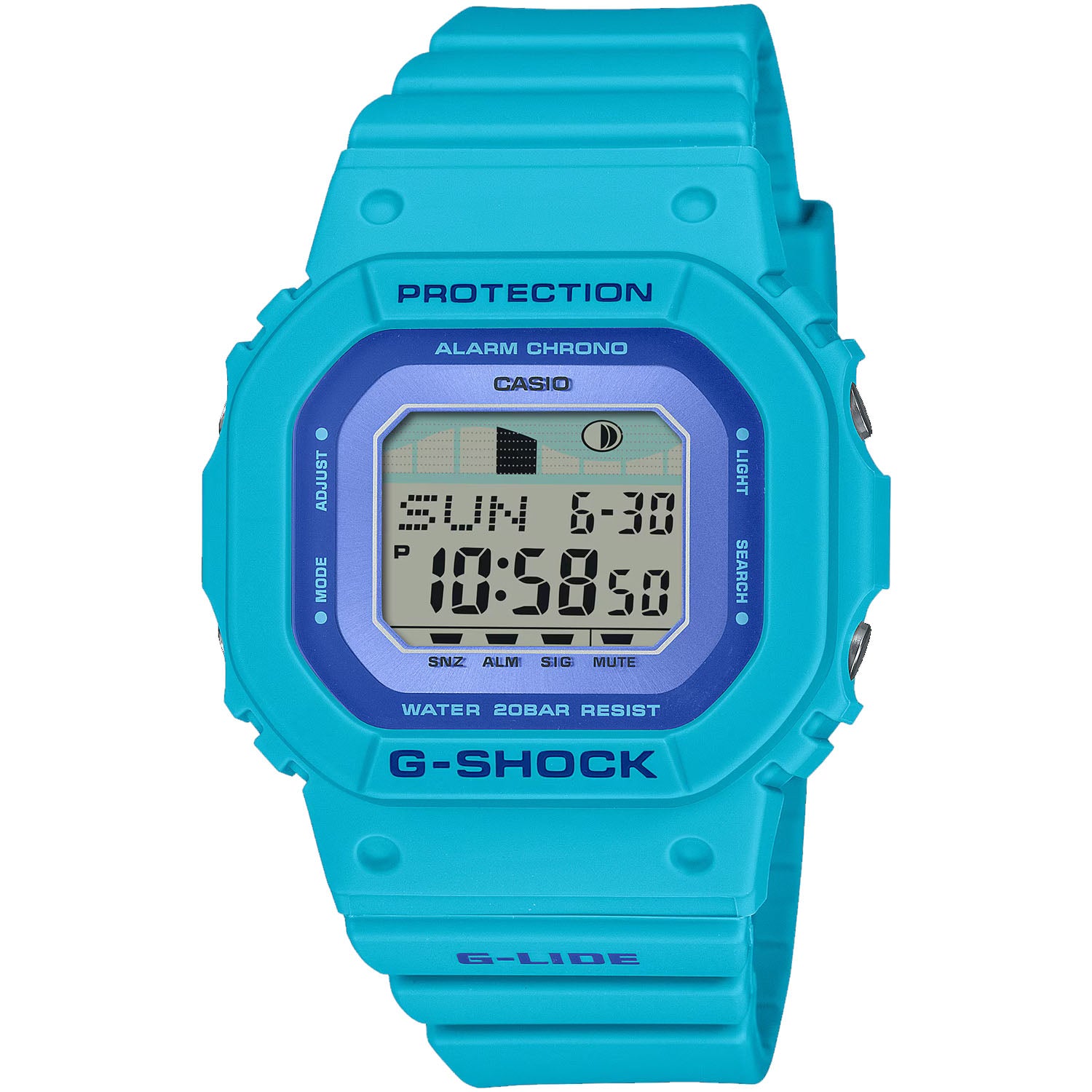CASIO G-SHOCK G-LIDE GLX-S5600 Damenuhr