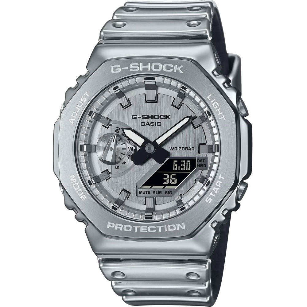 CASIO G-SHOCK 2100 G-STEEL Fine Metallic Series Herrenuhr