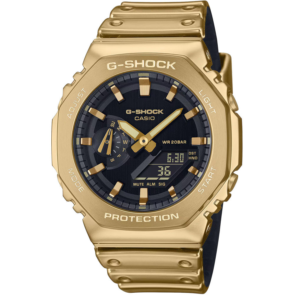 CASIO G-SHOCK G-STEEL Fine Metallic Series Herrenuhr GM-2100YMG-9AER