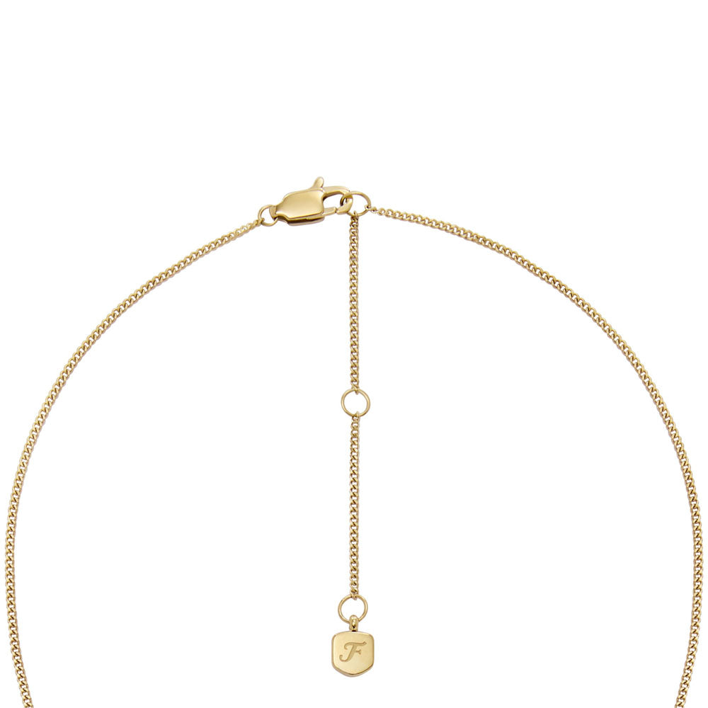 Fossil Halskette Sternzeichen Zwillinge