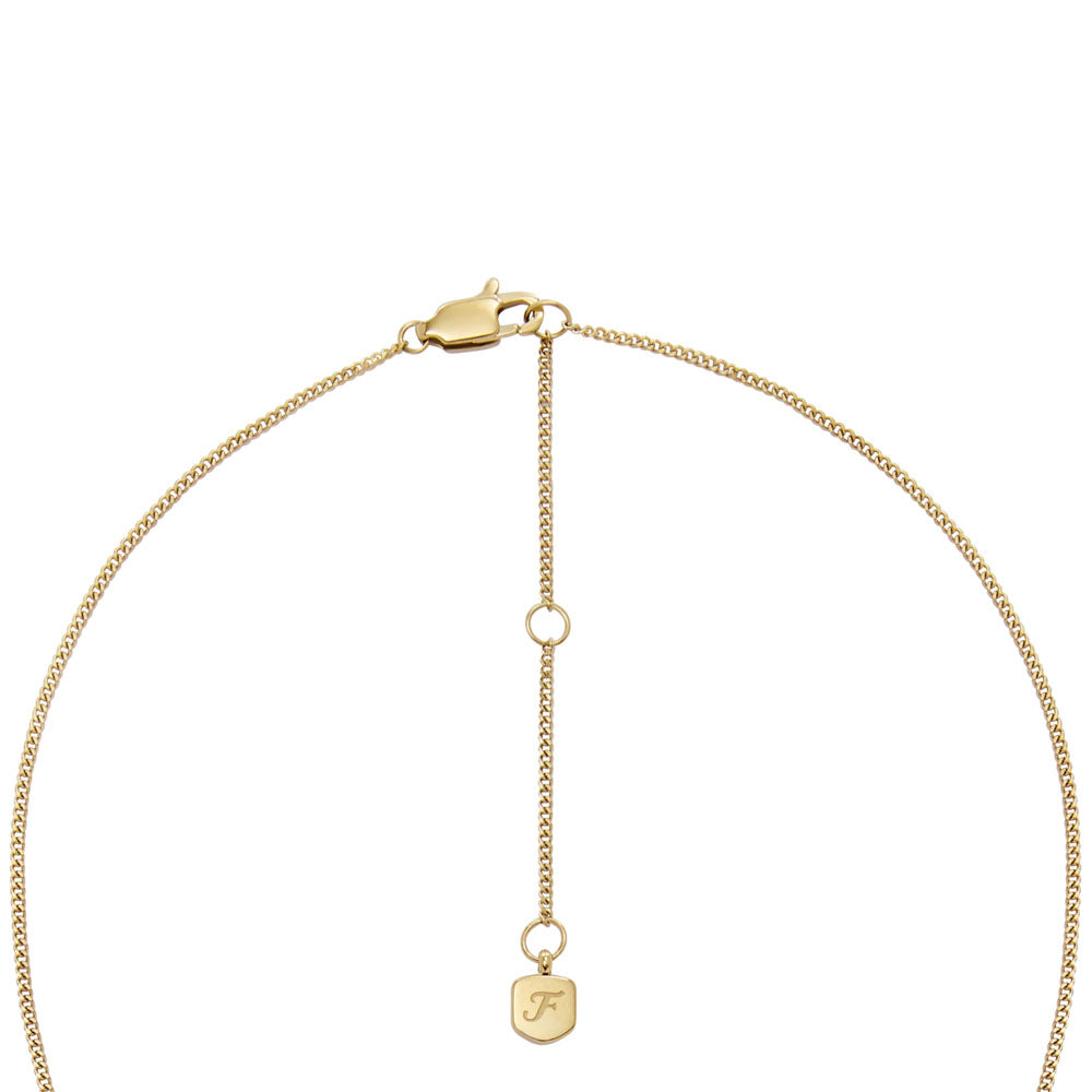 Fossil Halskette Sternzeichen Jungfrau