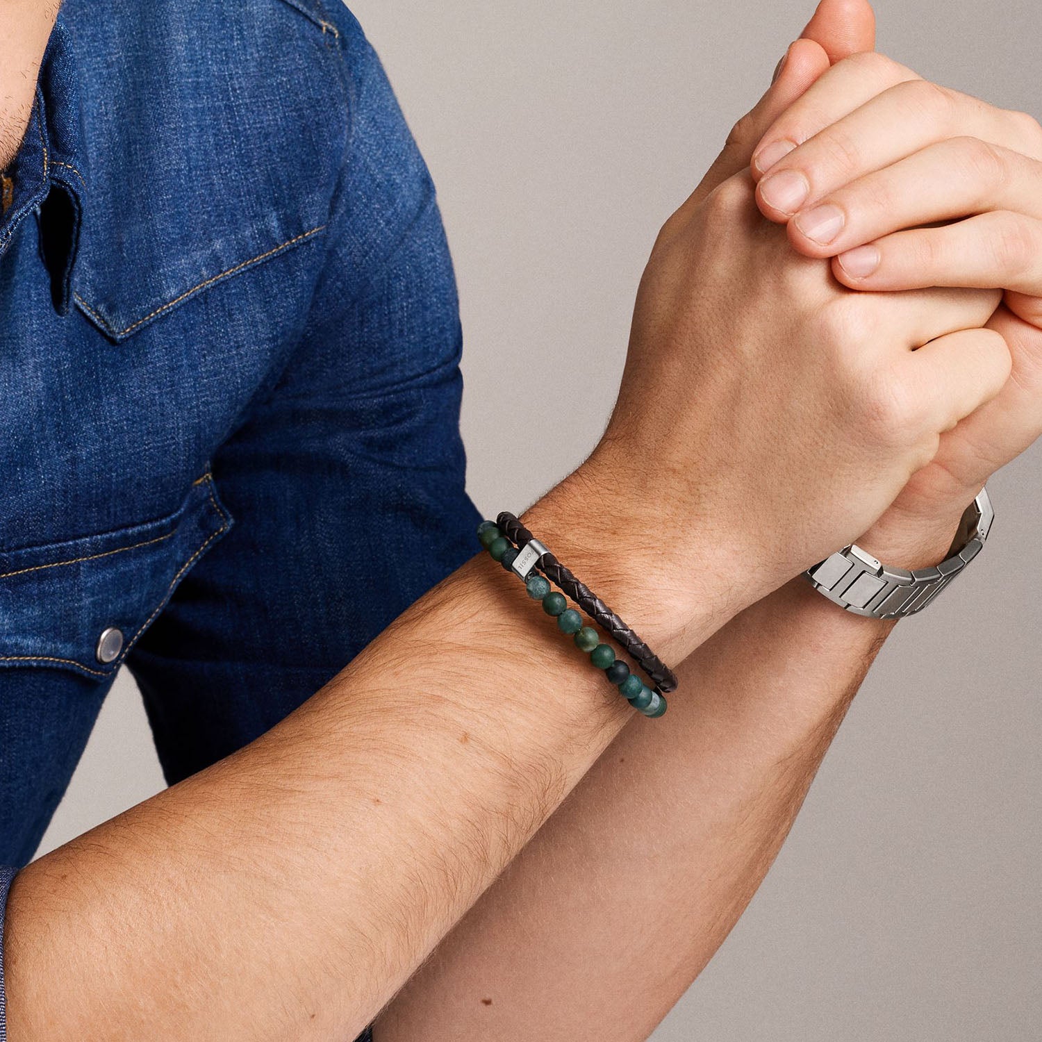Fossil Herren Armband Beads