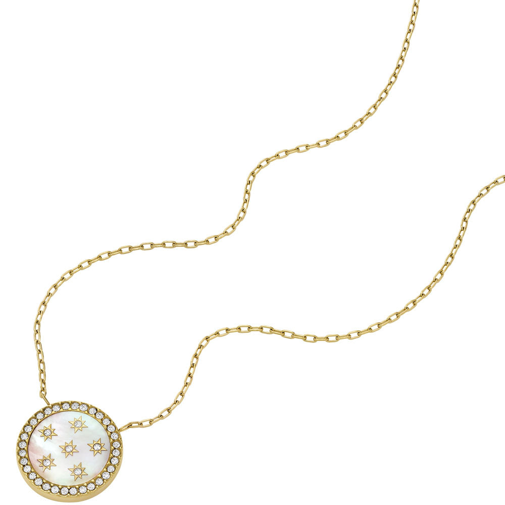 Fossil Damen Halskette Classic Mother Of Pearl