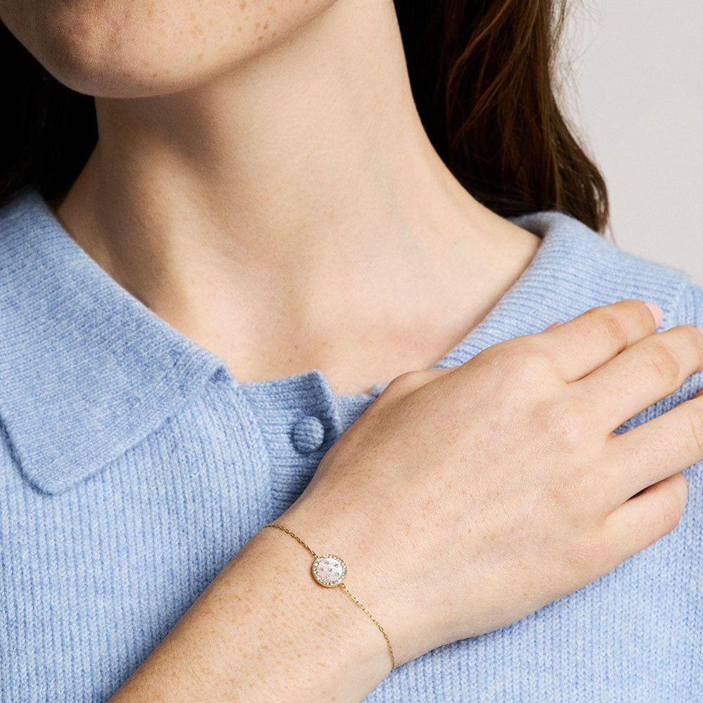 Fossil Damen Armband Classic Mother Of Pearl