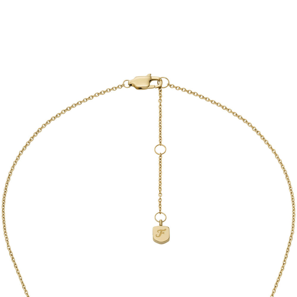 Fossil Geschenkset Kette Heart & Ohrringe