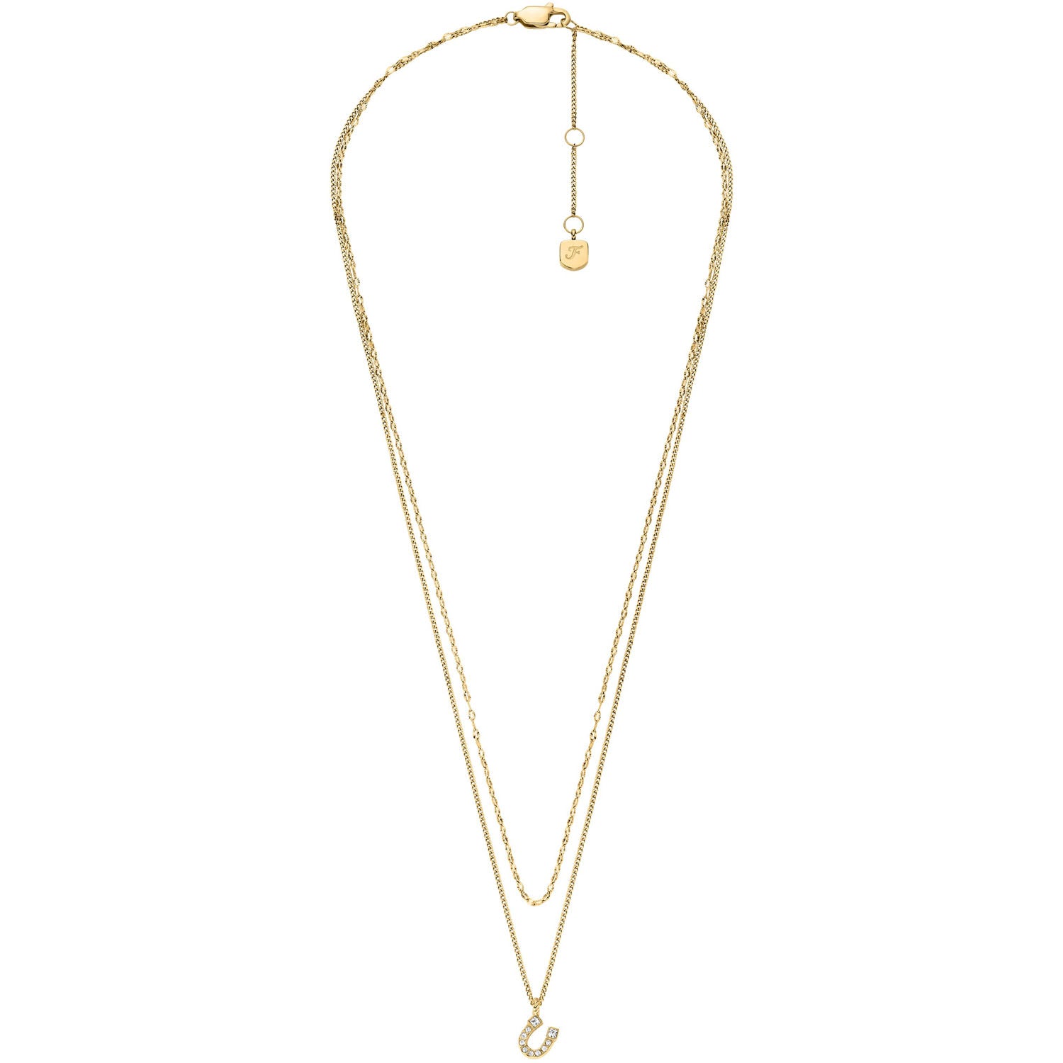 Fossil Damen Halskette Horseshoe