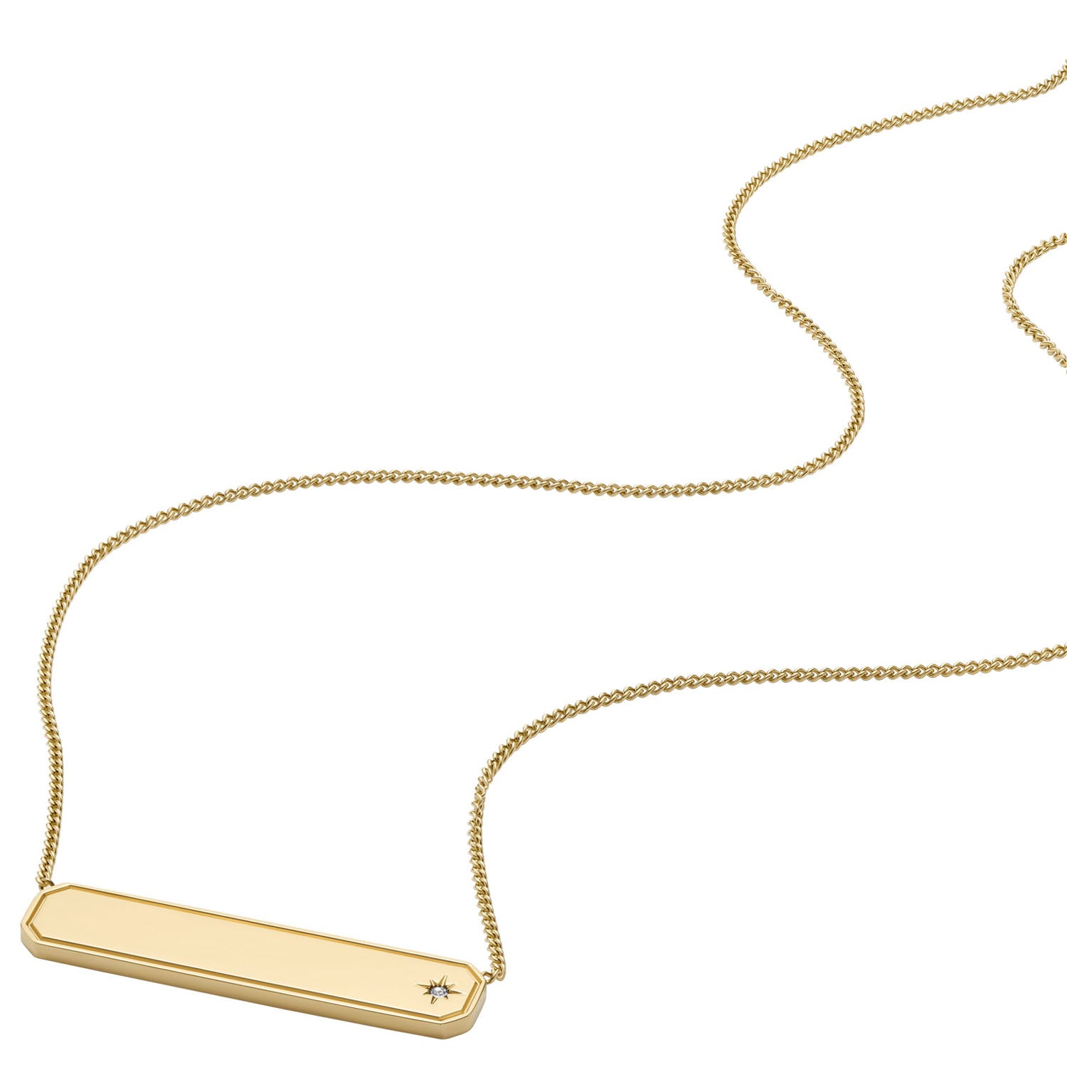 Fossil Damen Halskette Sadie Engravables