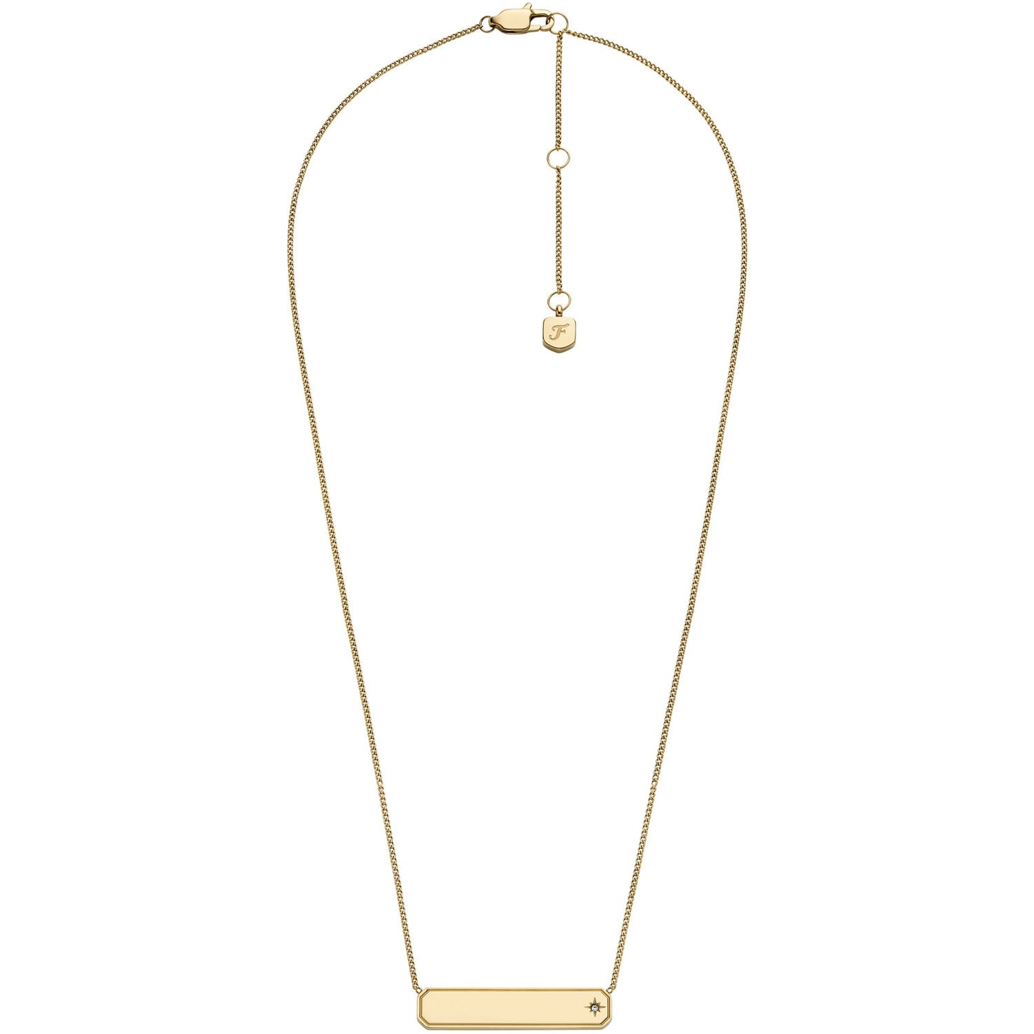 Fossil Damen Halskette Sadie Engravables