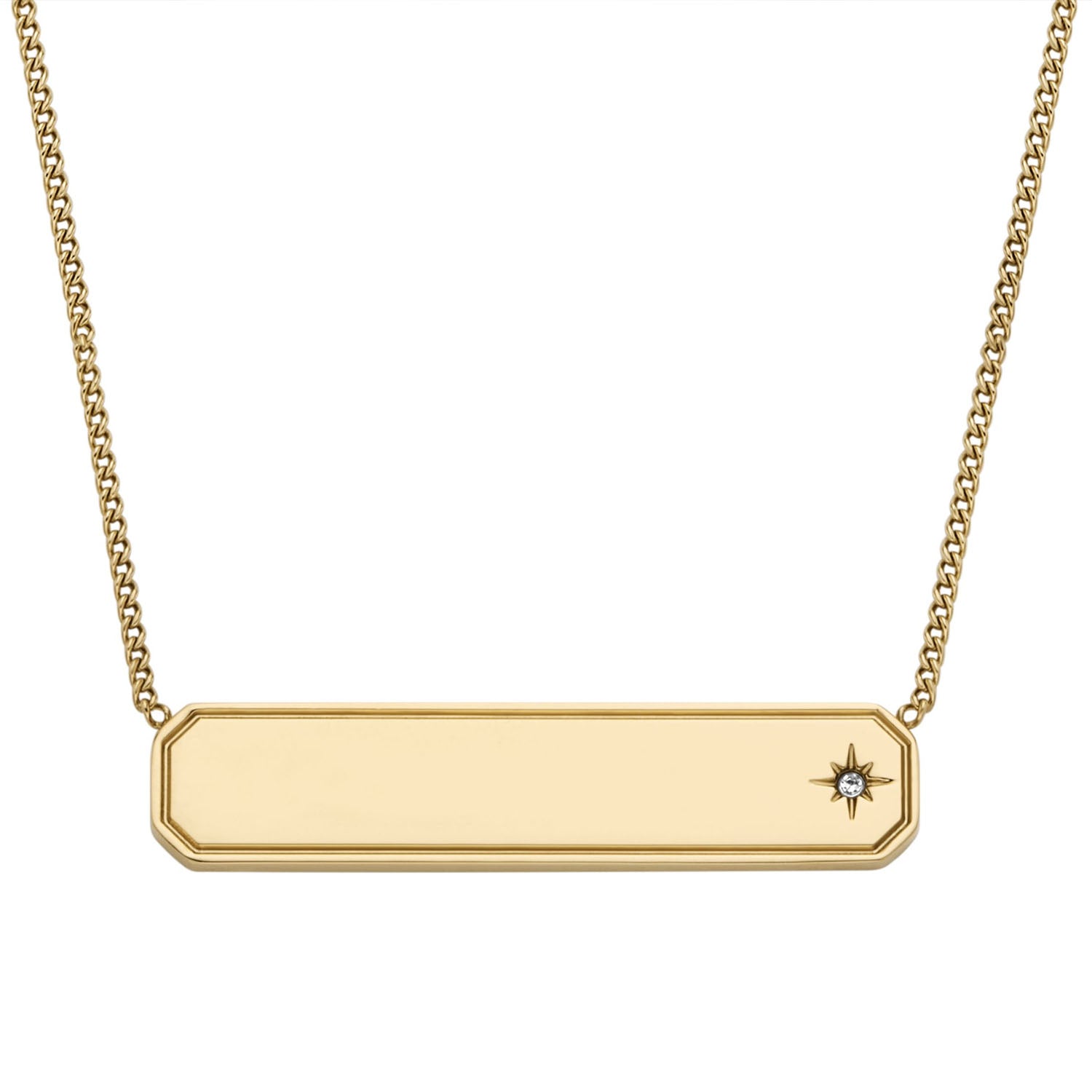 Fossil Damen Halskette Sadie Engravables