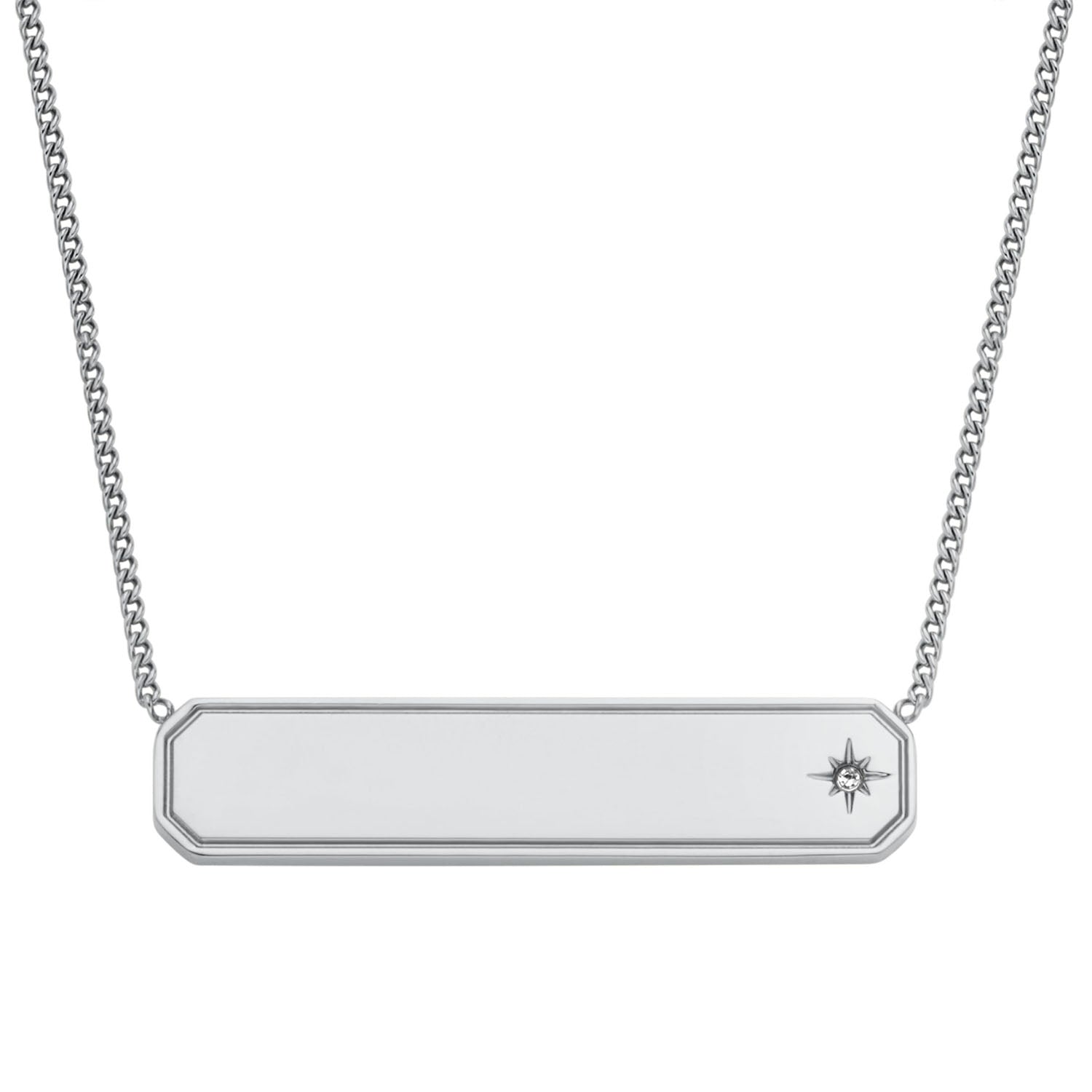 Fossil Damen Halskette Sadie Engravables