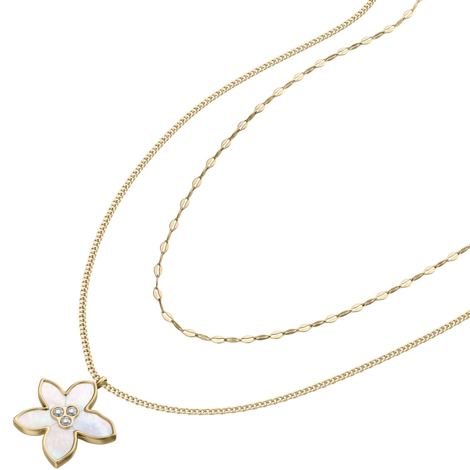 Fossil Sutton The Flower Collection Halskette