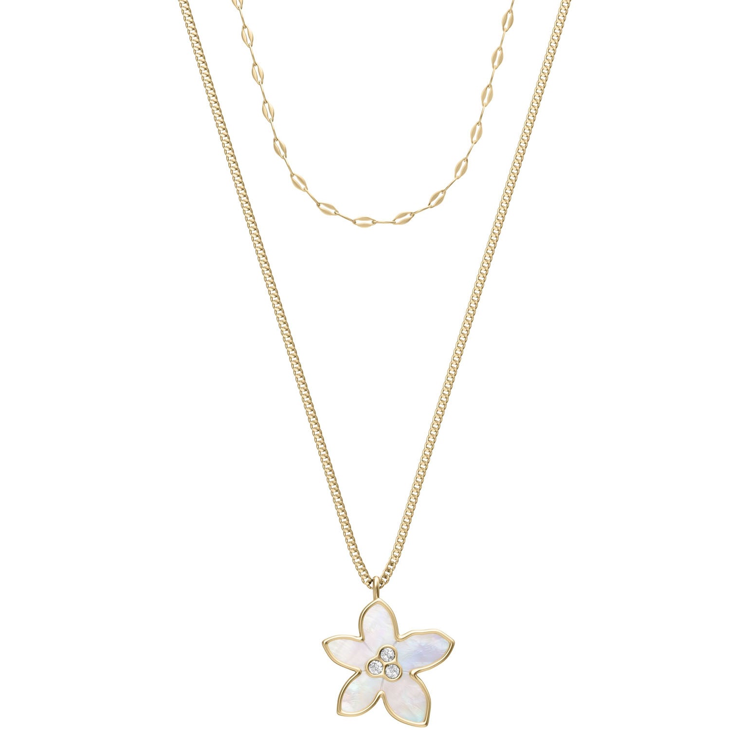 Fossil Sutton The Flower Collection Halskette