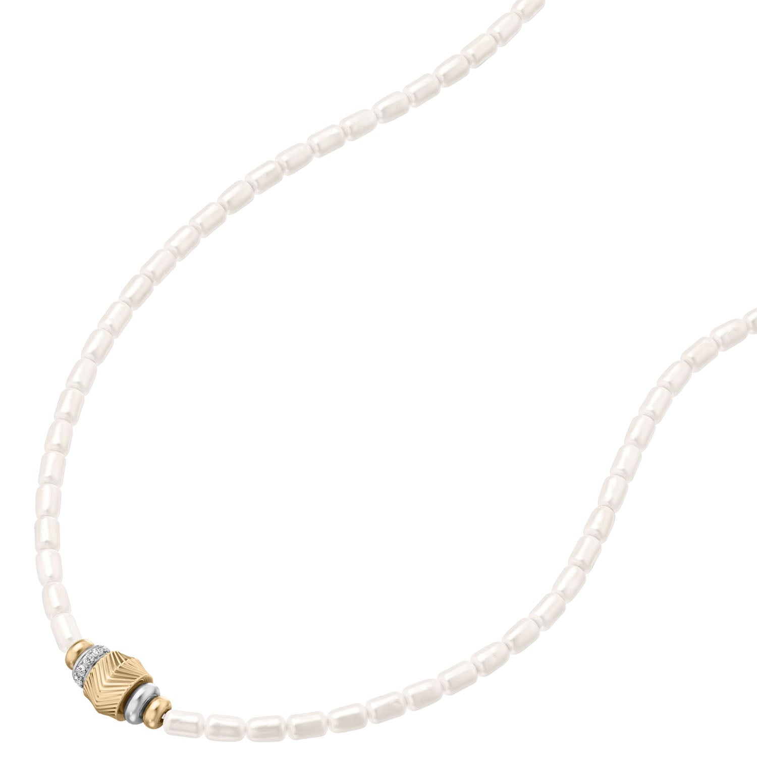 Fossil Harlow Pearl Damen Halskette