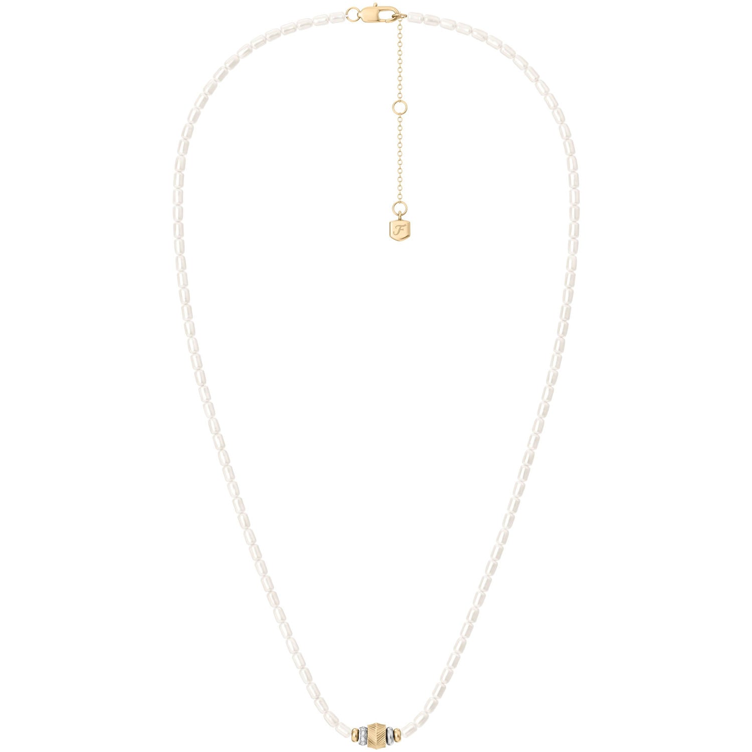 Fossil Harlow Pearl Damen Halskette