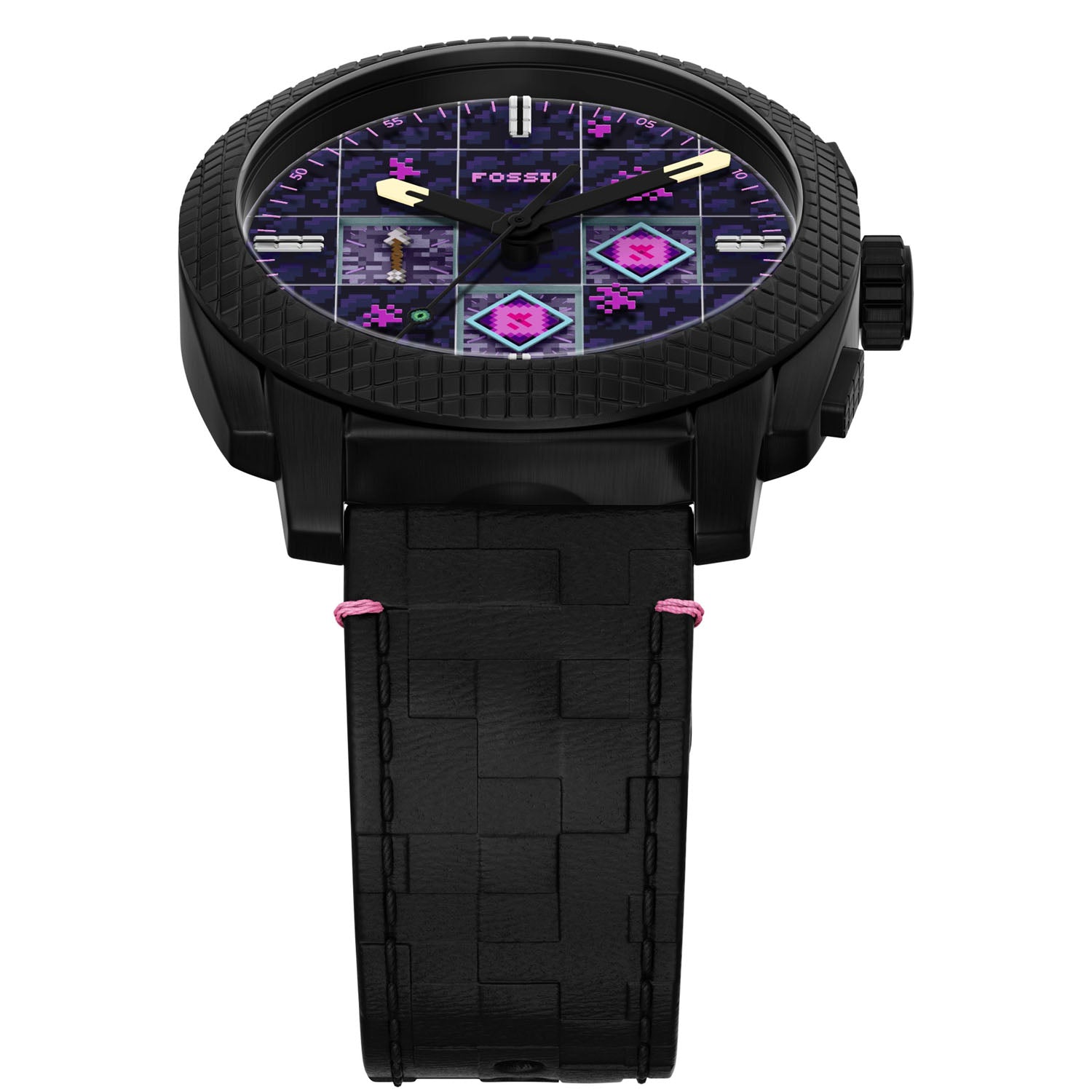 Minecraft x Fossil Uhr Limited Edition Chronograph The End