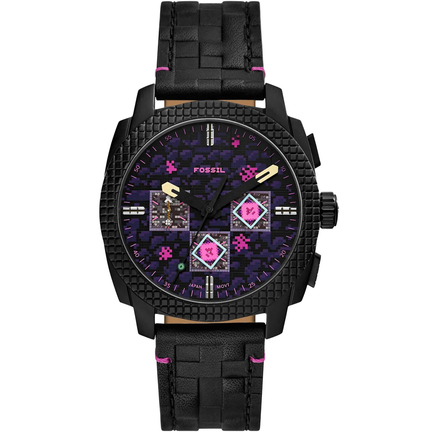 Minecraft x Fossil Uhr Limited Edition Chronograph The End
