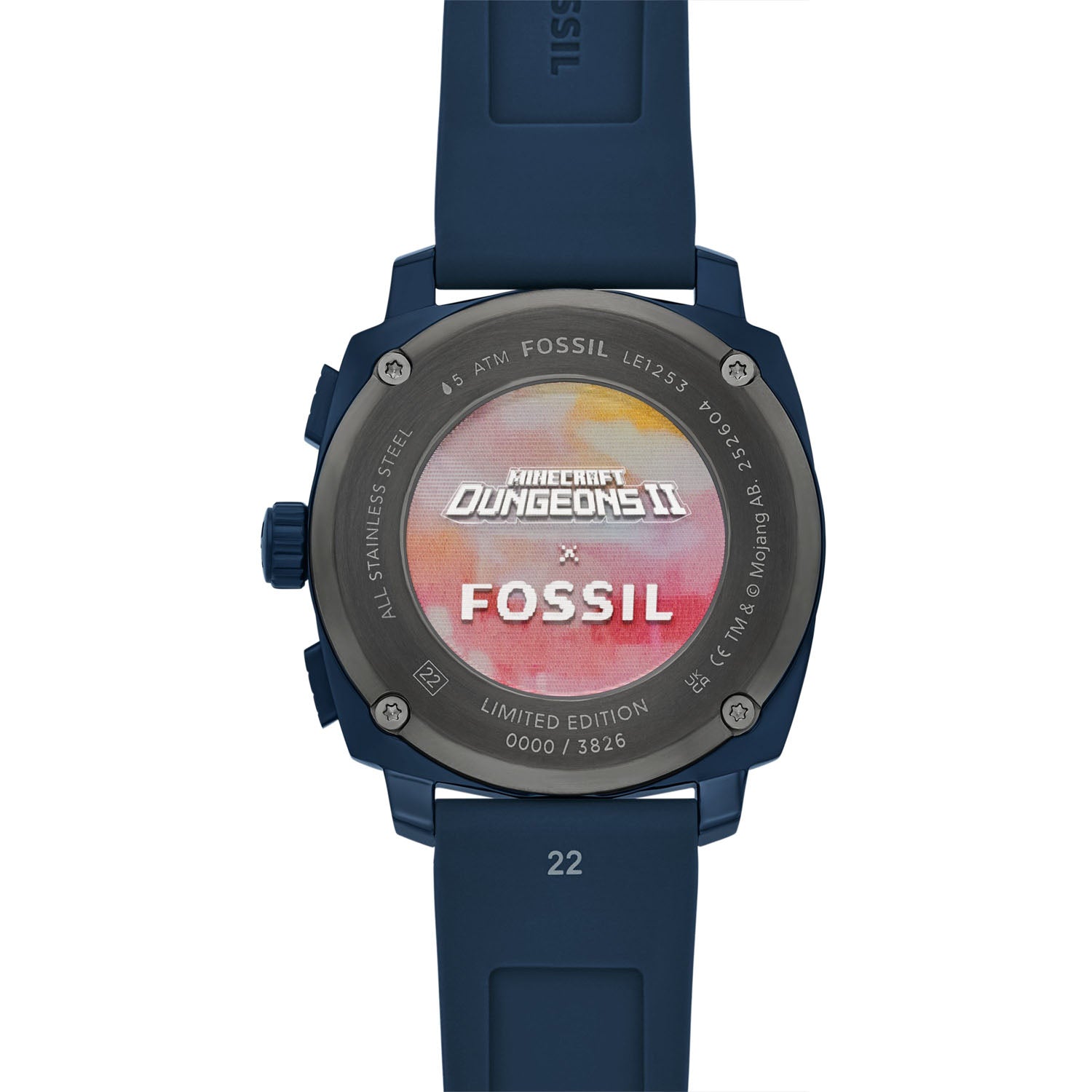 Minecraft x Fossil Uhr Limited Edition Chronograph Dungeons II