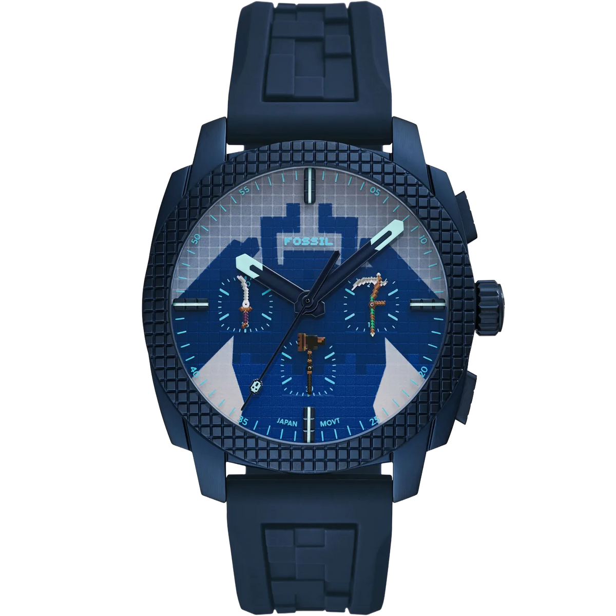 Minecraft x Fossil Uhr Limited Edition Chronograph Dungeons II