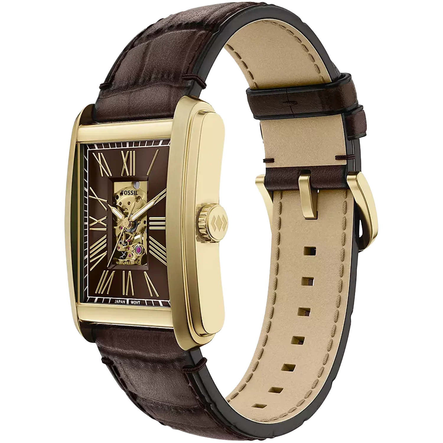 Fossil Herrenuhr Carraway Automatik