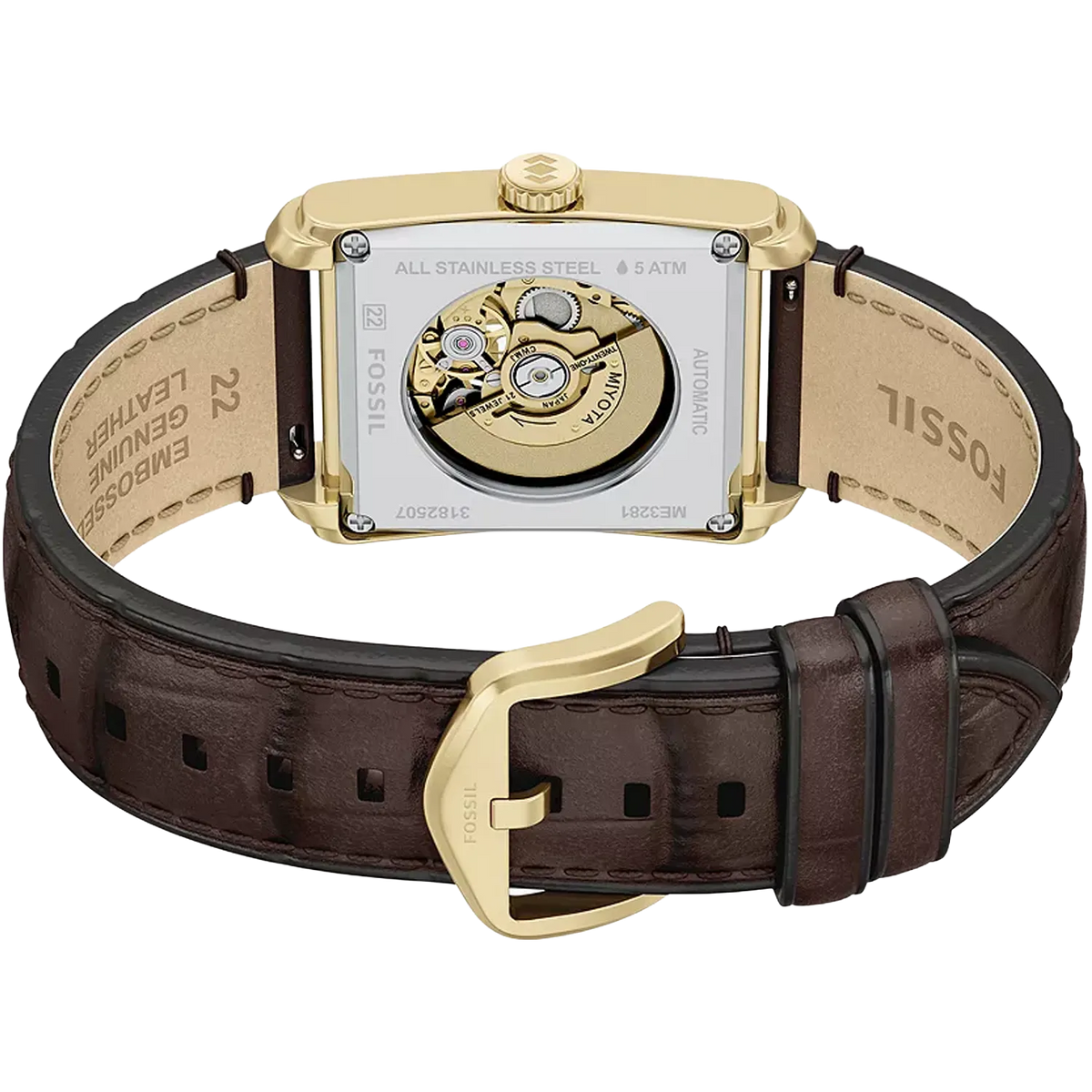Fossil Herrenuhr Carraway Automatik