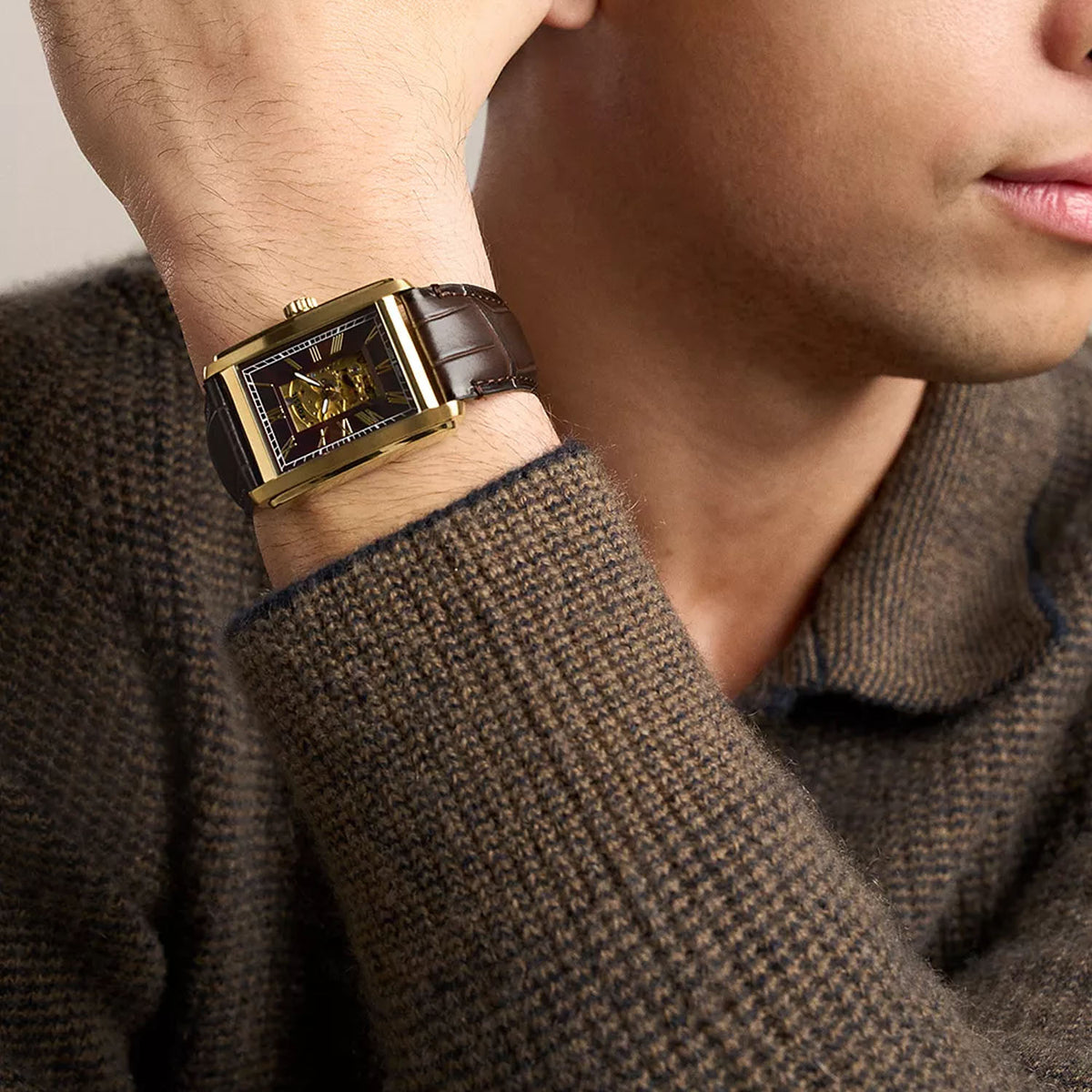 Fossil Herrenuhr Carraway Automatik