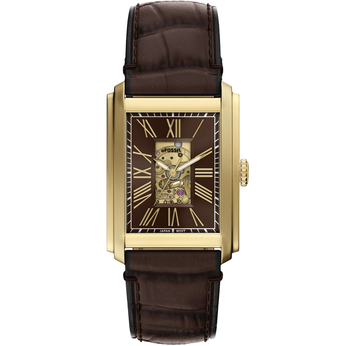 Fossil Herrenuhr Carraway Automatik