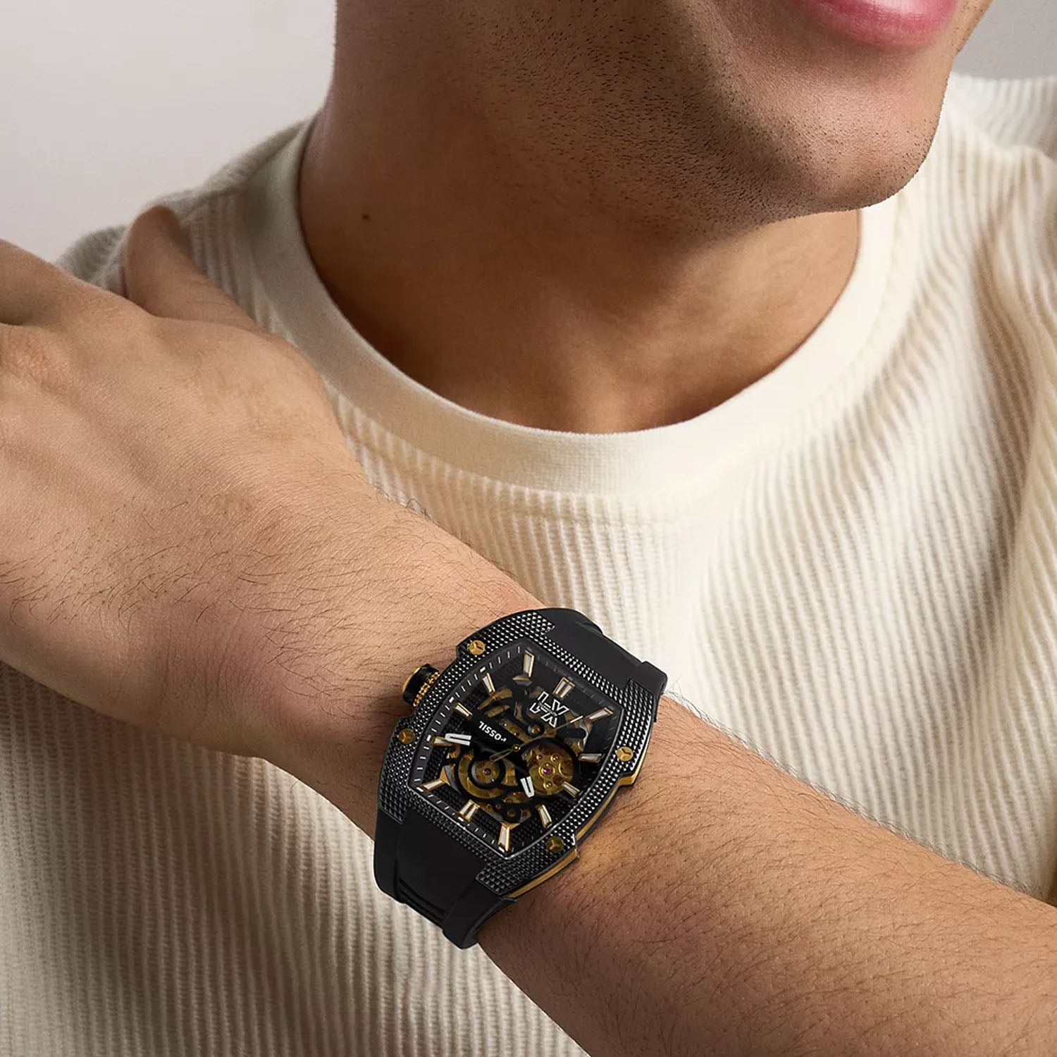 Fossil Herrenuhr Automatik MACHINE X1