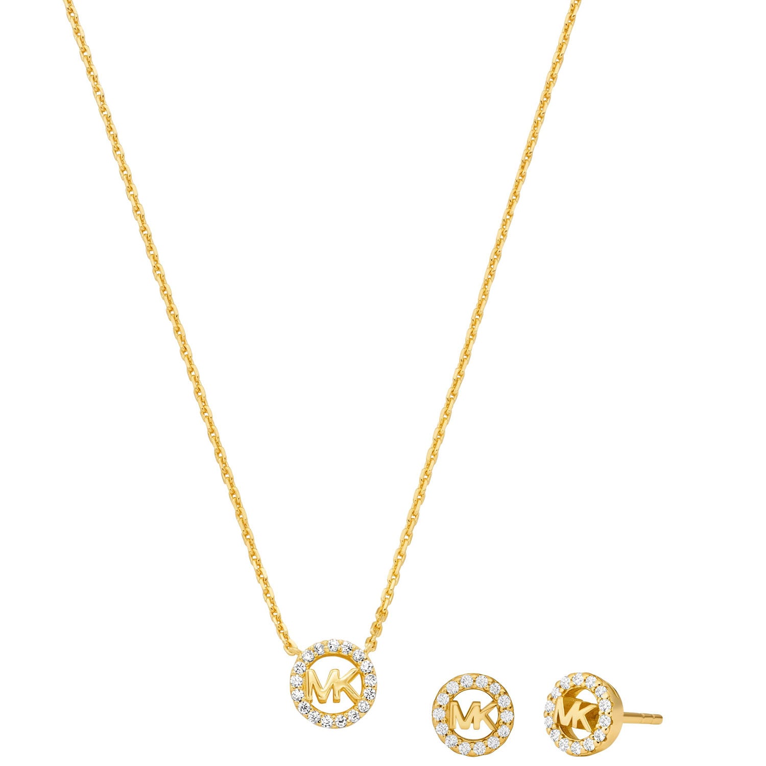 Michael Kors Set Halskette & Ohringe KORS MK