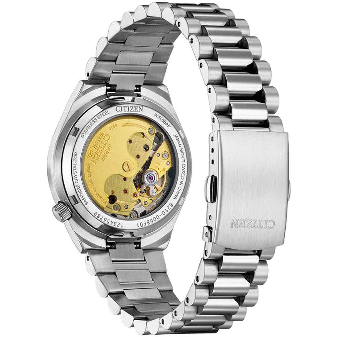 Citizen Automatik Unisex Uhr Tsuyosa 37 Time Slip